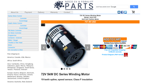 Noco - XQ-5-7HV Golf Cart Traction Motor
