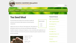 Norganics - Tea Seed Meal