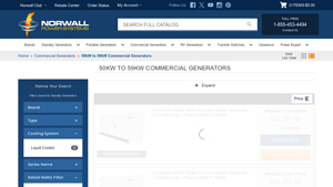 Norwall - 50kW-59kW Standby Generator