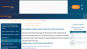 Novatec - Hygroscopic & Non-Hygroscopic Resins