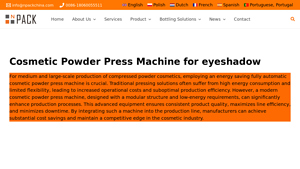 npackpm - Cosmetic Powder Press Machine