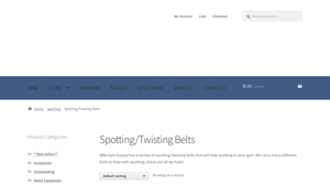 NRA Gym Supply - Padded Twisting Belts