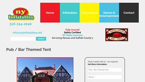 NY Inflatables - Pub / Bar Themed Tent