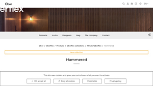 Oberflex - Hammered Pattern