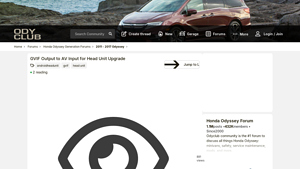 OdyClub - GVIF to RCA Converter