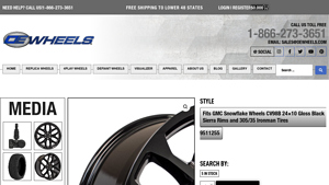 OE Wheels - GMC Snowflake Wheels & Ironman Tire Set