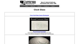 Ofrei - Specialty Clock Glass Types