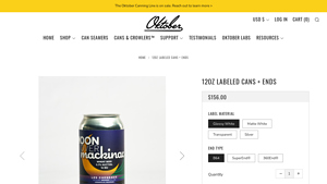 Oktober Design - Custom Pre-Labeled Aluminum Beverage Cans