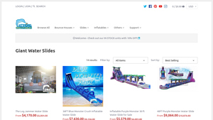 Omega Inflatables - Giant Water Slides