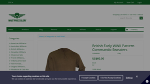 Online Militaria - Early WWII Commando Sweater