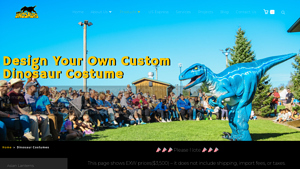 Only Dinosaurs - Realistic Dinosaur Costumes