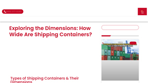 Onsite Storage - Shipping Containers