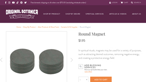 Original Botanica - Round Magnet