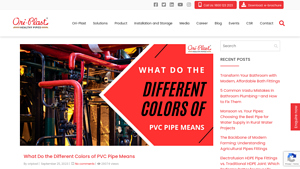 Oriplast - PVC Pipes