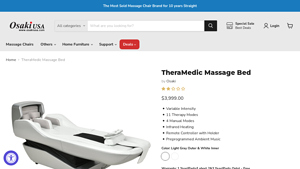 Osaki - TheraMedic Massage Bed