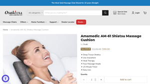 Osaki - Amamedic AM-61 Shiatsu Massage Cushion
