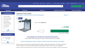 Ossila - Laminar Flow Hood