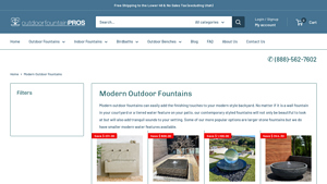 Outdoor Fountain Pros - Modern Water Fountains