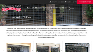 Overhead Door™ - Upward Coiling Security Grilles