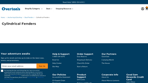 Overton's - Cylindrical Boat Fenders