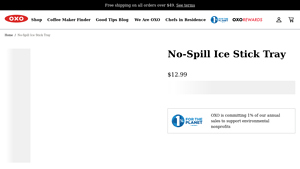 Oxo - No-Spill Ice Stick Tray