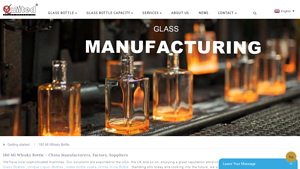 Packaging Glass - Custom Whisky Bottles