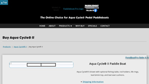 Paddle Boat Pro - Aqua Cycle® II