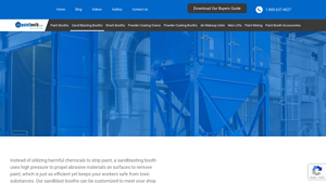 PaintBooth - Sand Blasting Solutions