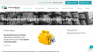 Panagon Systems - PVH CAT Hydraulic Pumps