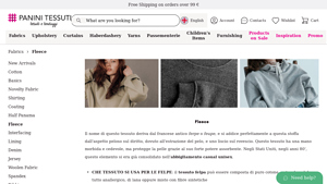 Panini Tessuti - Fleece Fabric Collection