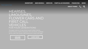 Parks Superior Sales - Funeral Vehicles