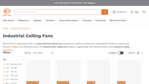 Parrot Uncle - Industrial Ceiling Fans