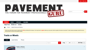 Pavement Guru - Tracks vs. Wheels for Asphalt Paving