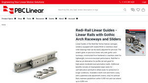 PBC Linear - Redi-Rail Linear Guides