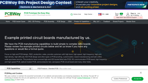 PCBWay - Blue Solder Mask Standard PCB