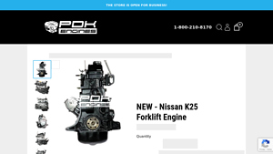 Nissan - K25 Forklift Engine