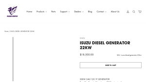 Isuzu - Diesel Generator 22KW