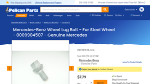 Mercedes - Genuine Wheel Lug Bolt