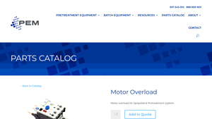 Pemequip - Motor Overload
