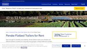 Penske - Flatbed Trailers