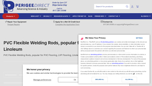 Perigee Direct - PVC Flexible Welding Rods