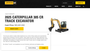 CATERPILLAR - 305 CR