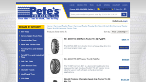 BKT - 18.4-26 AS 2001 Farm Tractor Tire