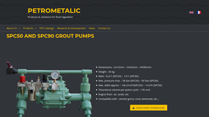 Petrometalic - High-Pressure Piston Pumps