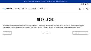 Phiten - Necklaces