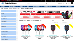 Pickleball Galaxy - Edgeless Paddles