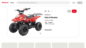 Pinterest - Kids ATV