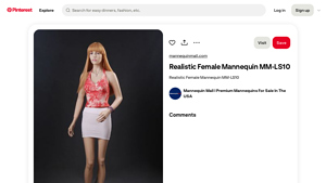 Mannequin Mall - Realistic Female Mannequin MM-LS10