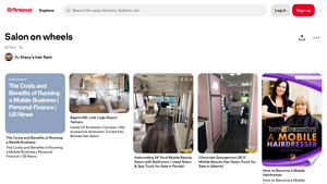 Pinterest - Mobile Beauty Salon Solutions