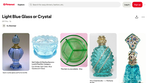 Pinterest - Light Blue Glass Collection